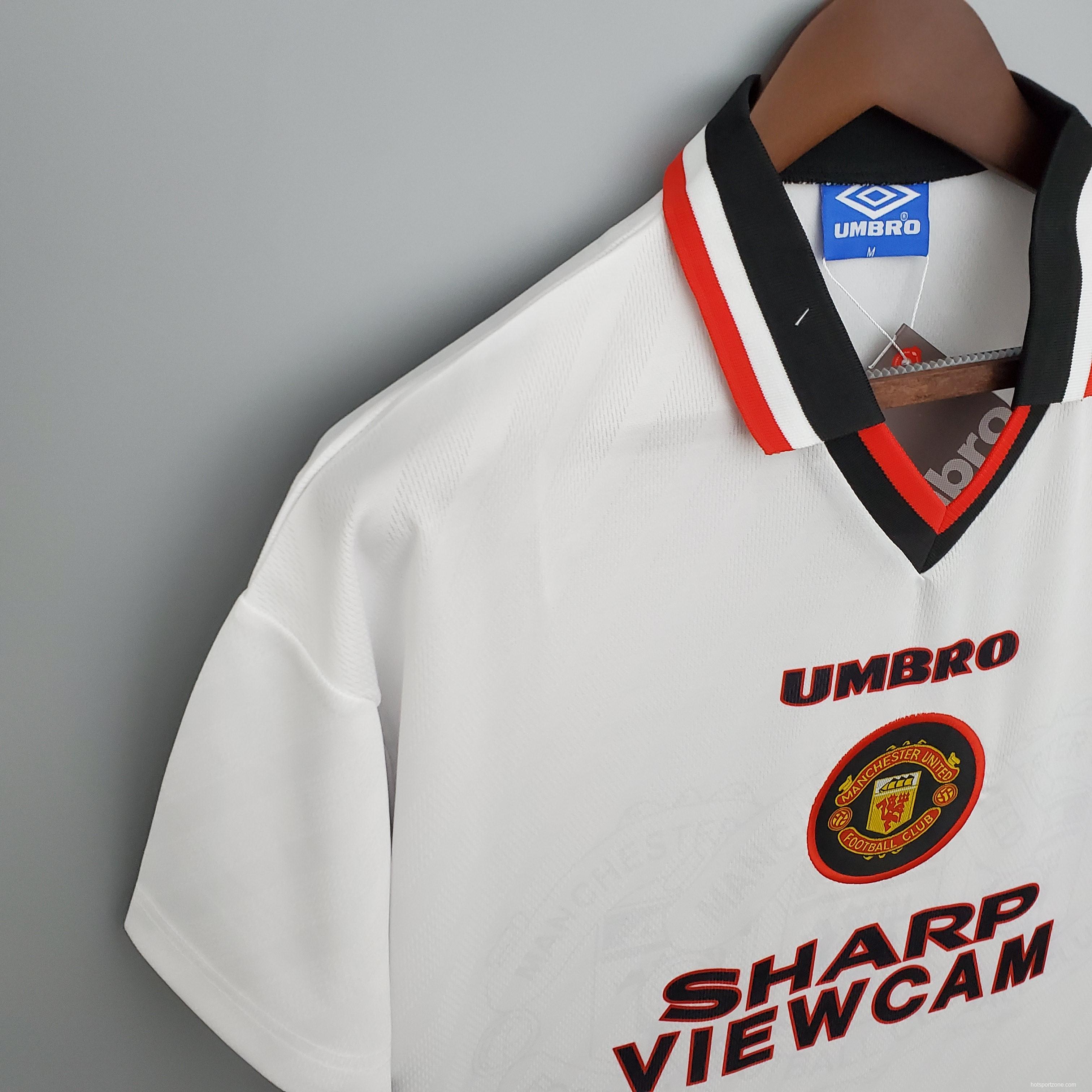 Retro Manchester United 96/97 away Soccer Jersey