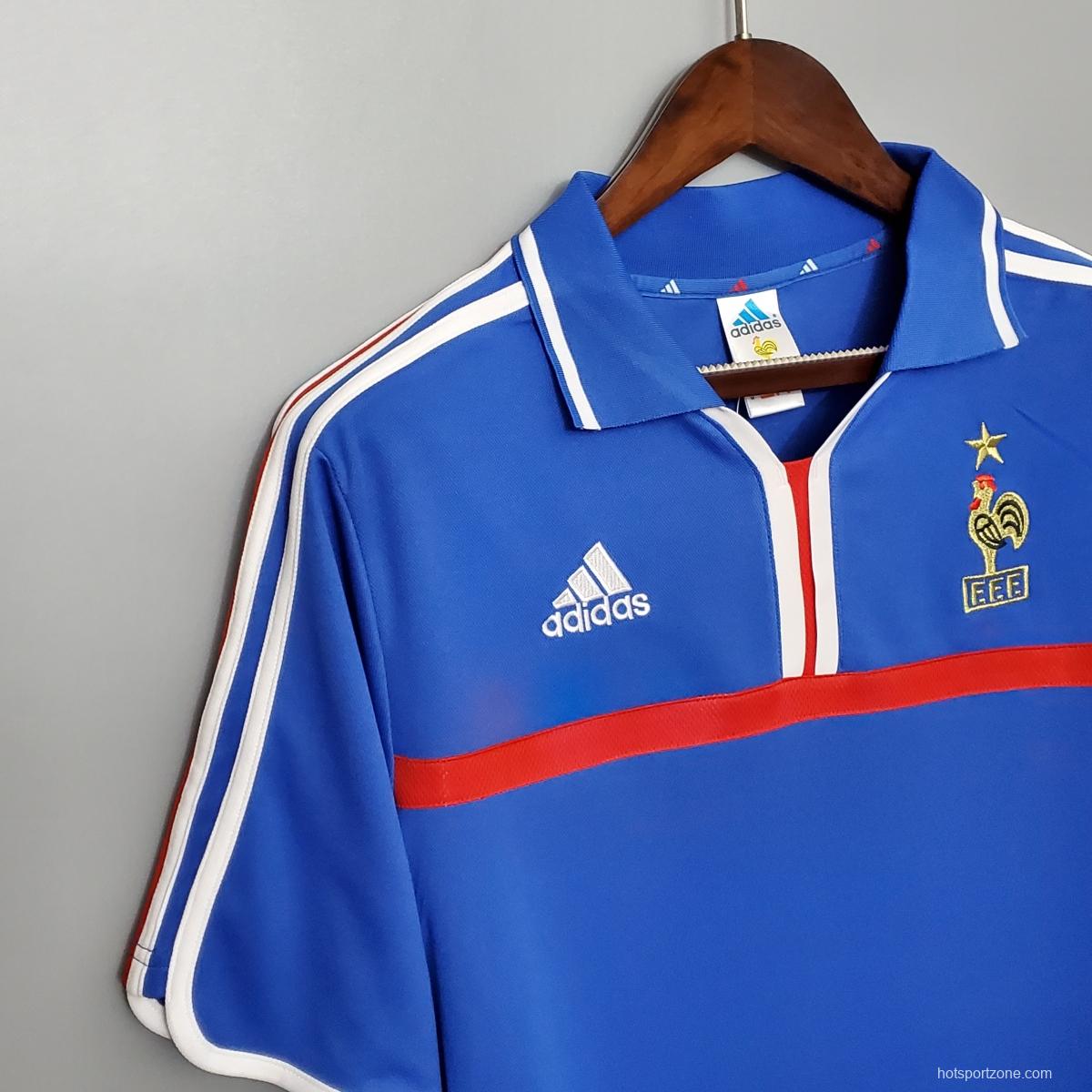 Retro France 2000 home Soccer Jersey