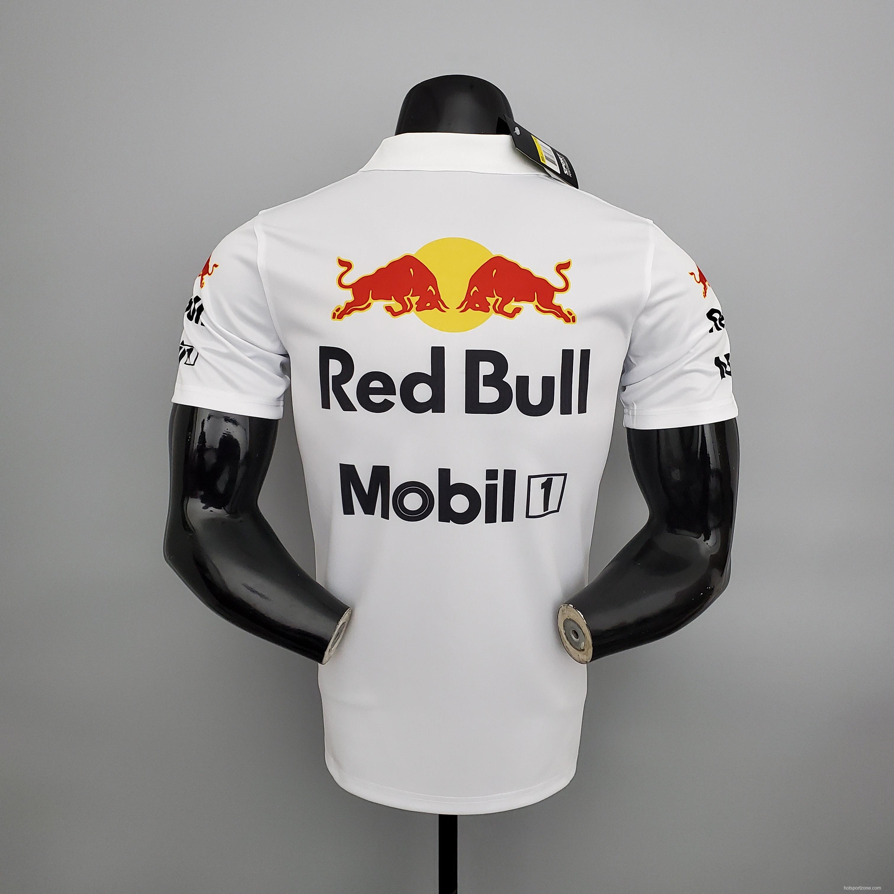 F1 Formula One; Red Bull Racing Suit; White s-5xl
