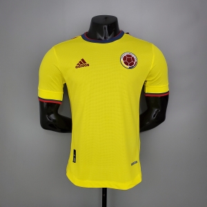 2020 player version Colombia home Soccer Jersey