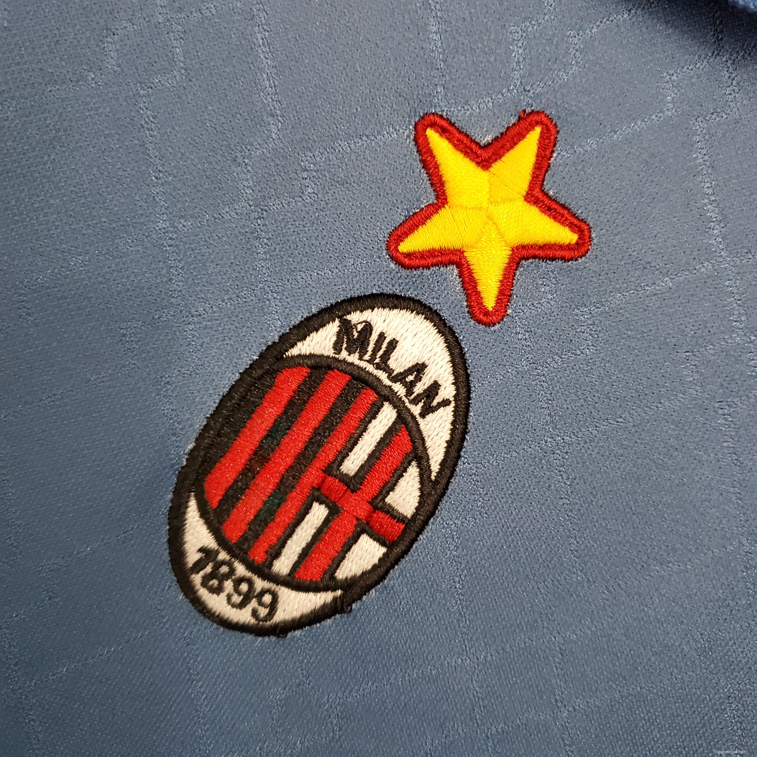 Retro 95/96 AC Milan third away Soccer Jersey