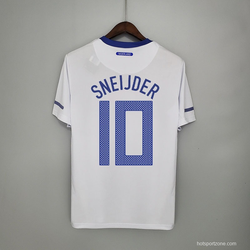Retro Netherlands 2012 away Soccer Jersey