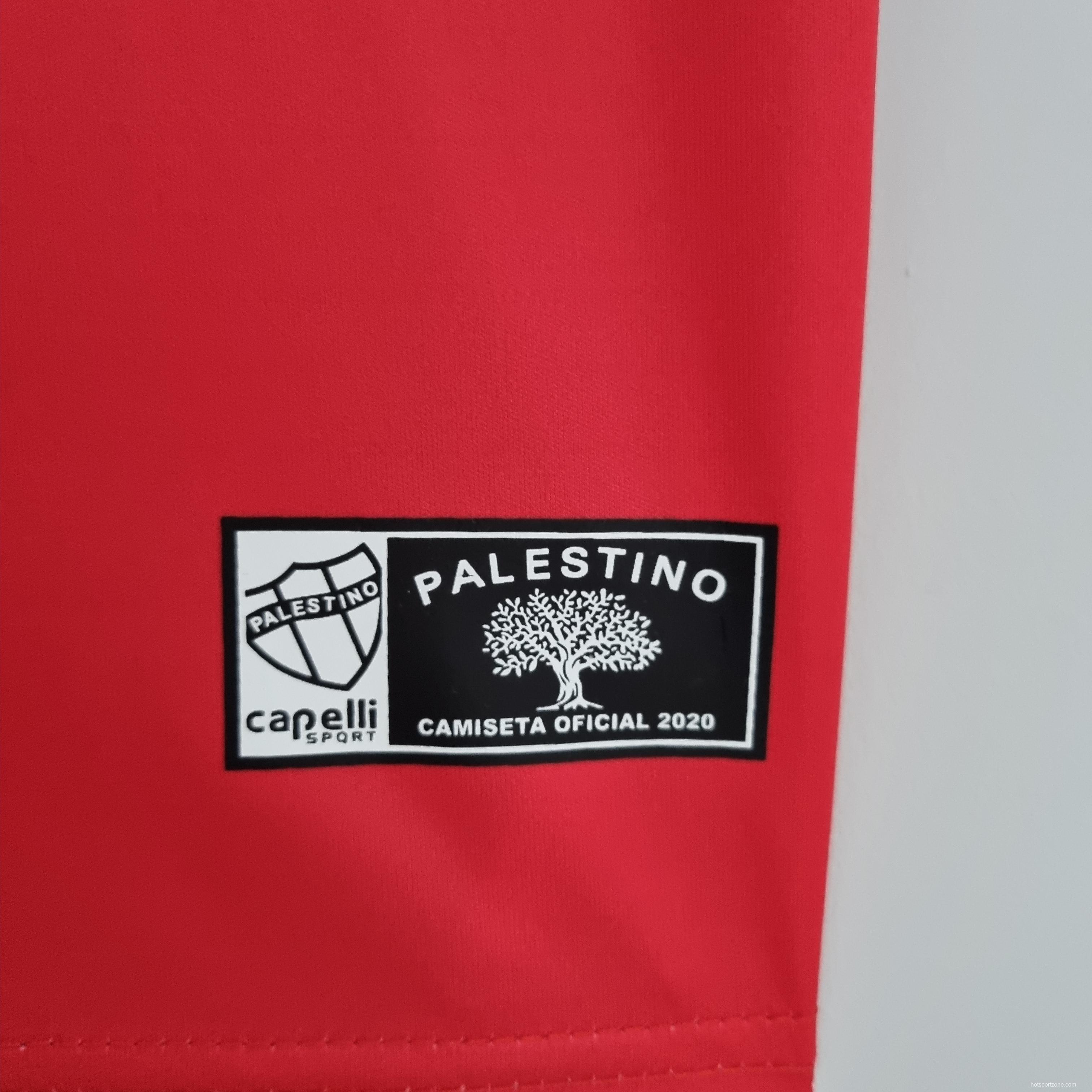22/23 Deportivo Palestino Red Soccer Jersey