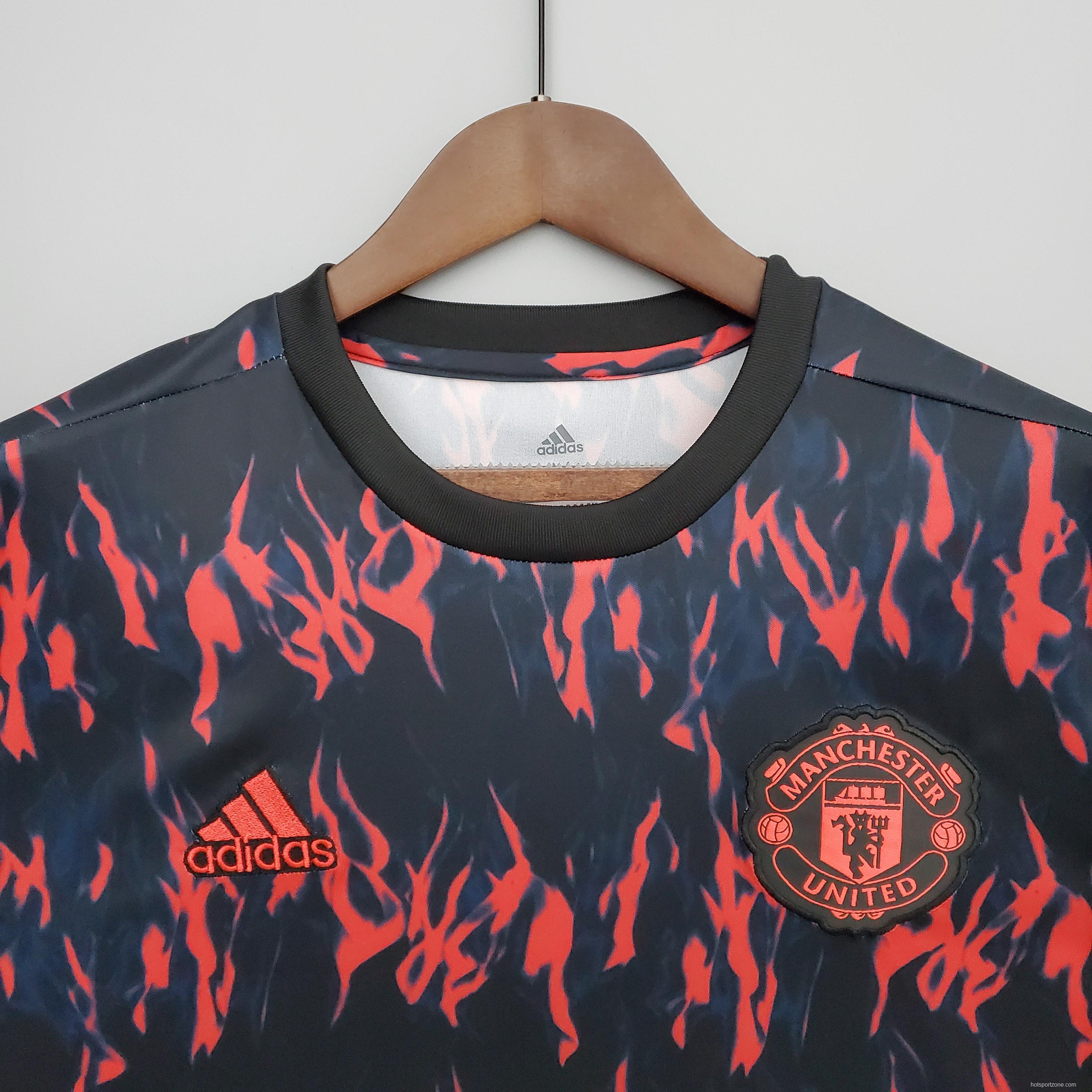 22/23 Manchester United training suit Pre-match training suit Soccer Jersey