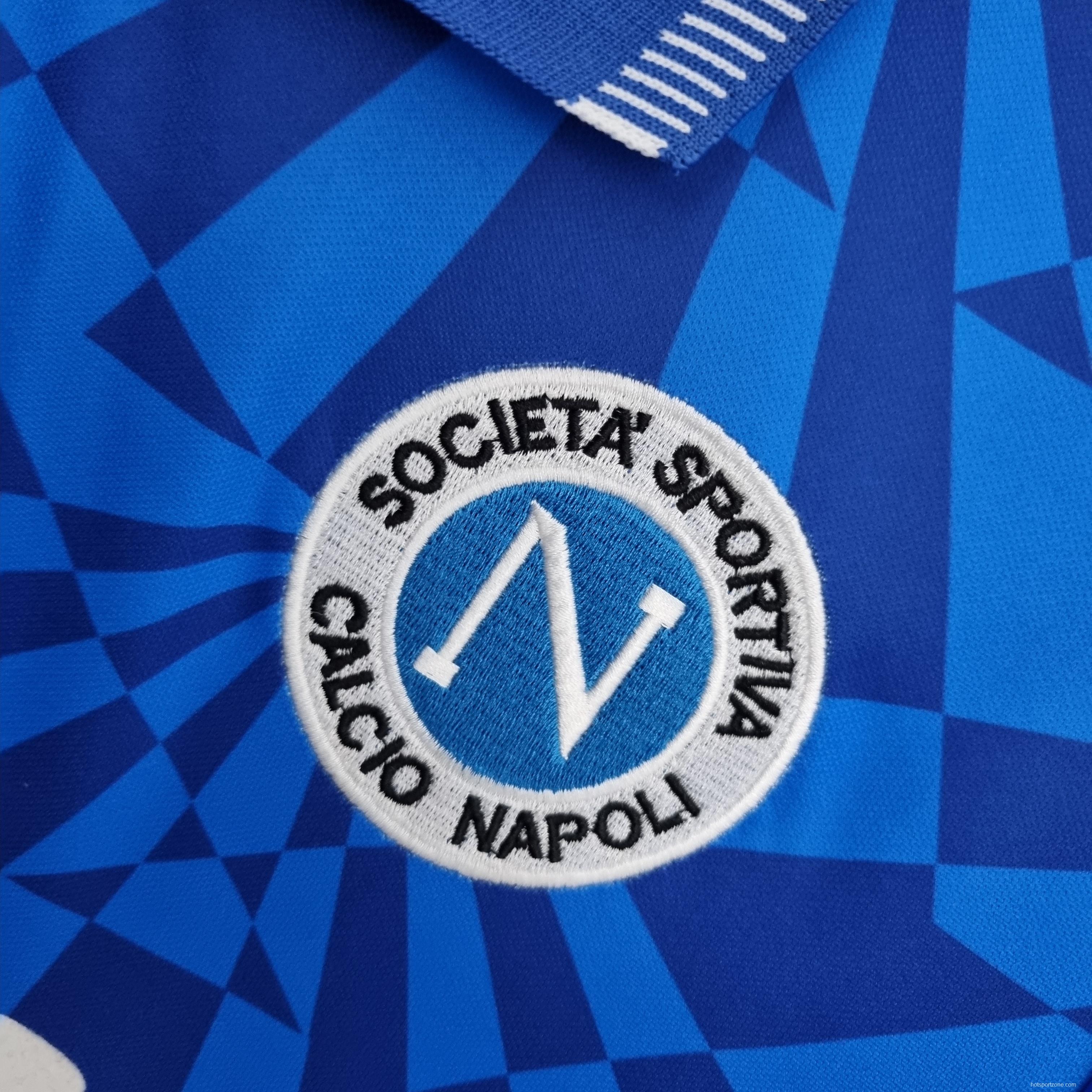 Retro Napoli 91/93 home Soccer Jersey