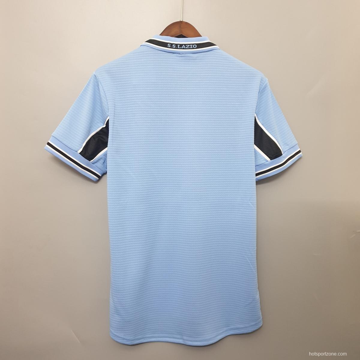retro shirt Lazio 99/00 home Soccer Jersey