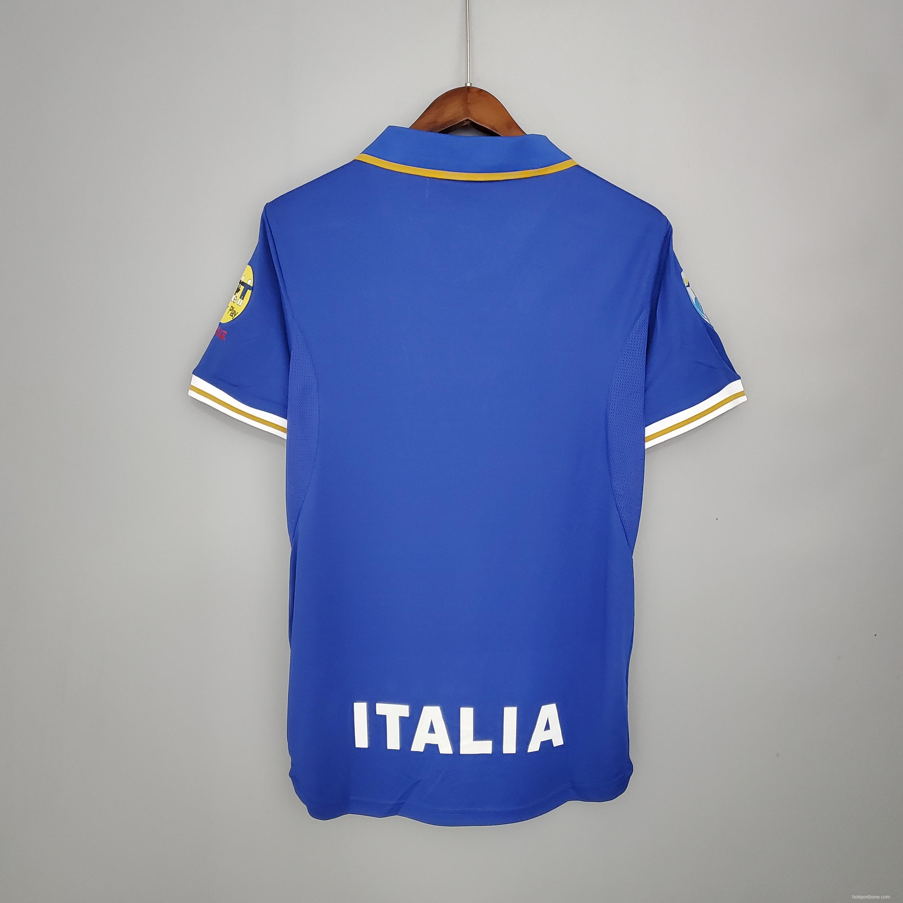 Retro Italy 1996 home Soccer Jersey