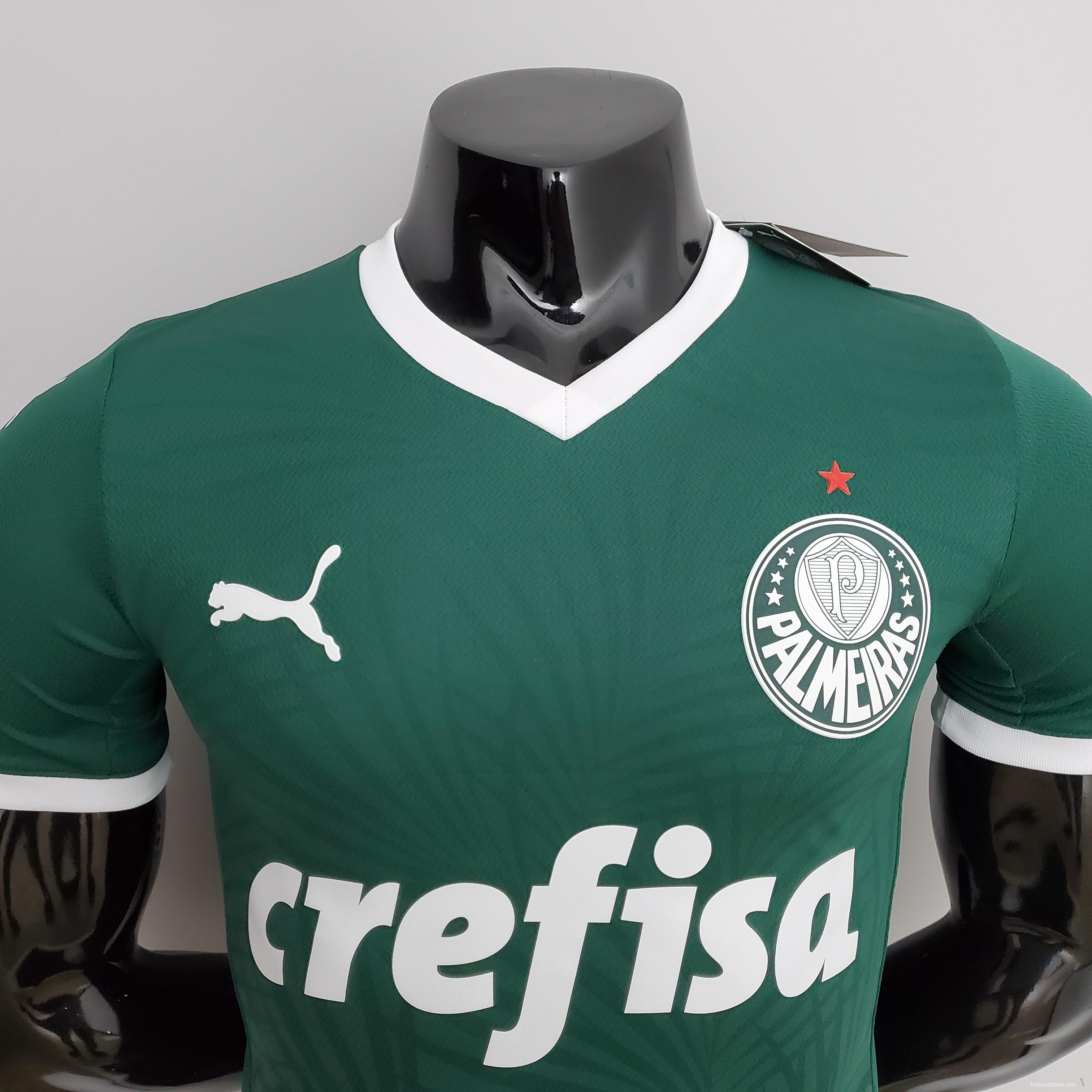 22/23 player version Palmeiras home Soccer Jersey