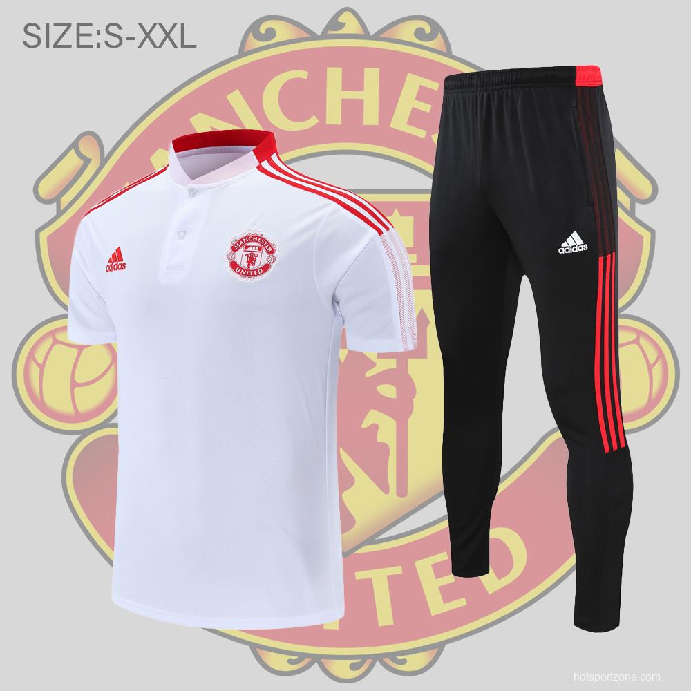 Manchester United POLO kit White (not supported to be sold separately)