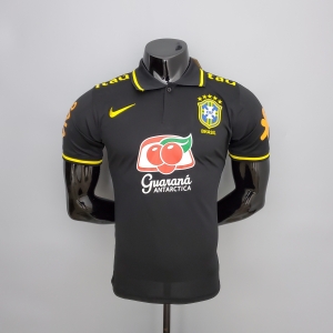 POLO Brazil Black Soccer Jersey