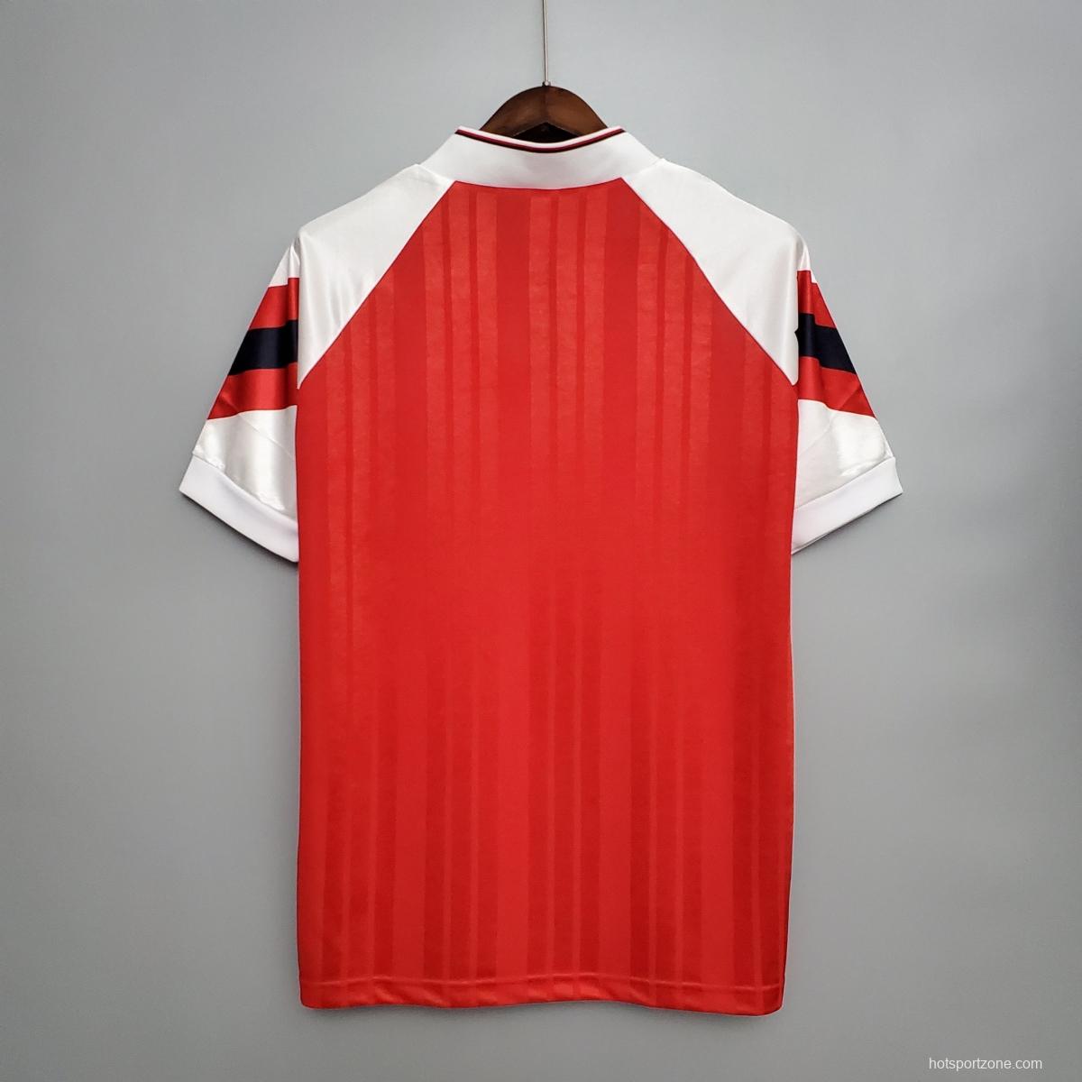 Retro Arsenal 92/93 home Soccer Jersey
