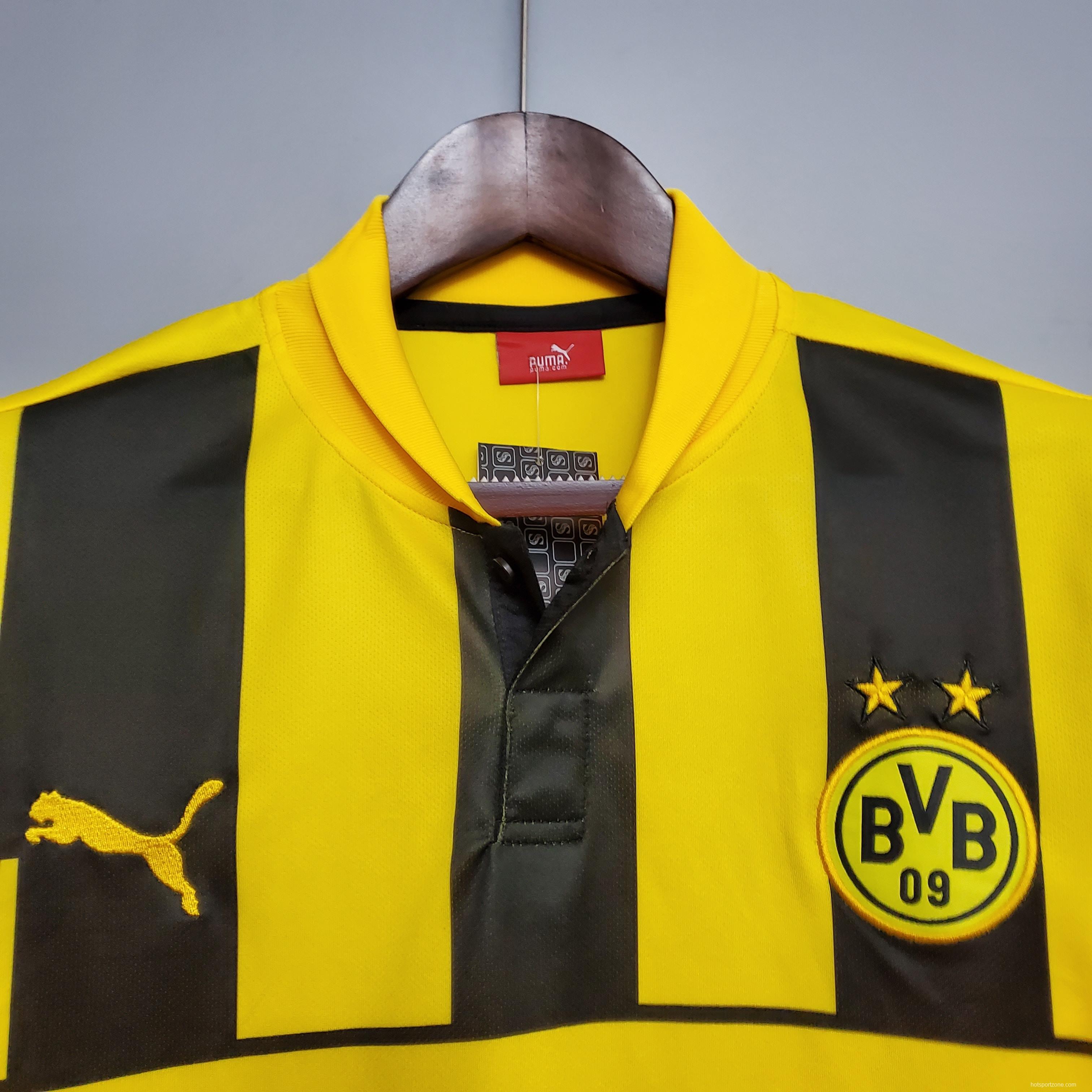 Retro Borussia Dortmund 12/13 home Soccer Jersey