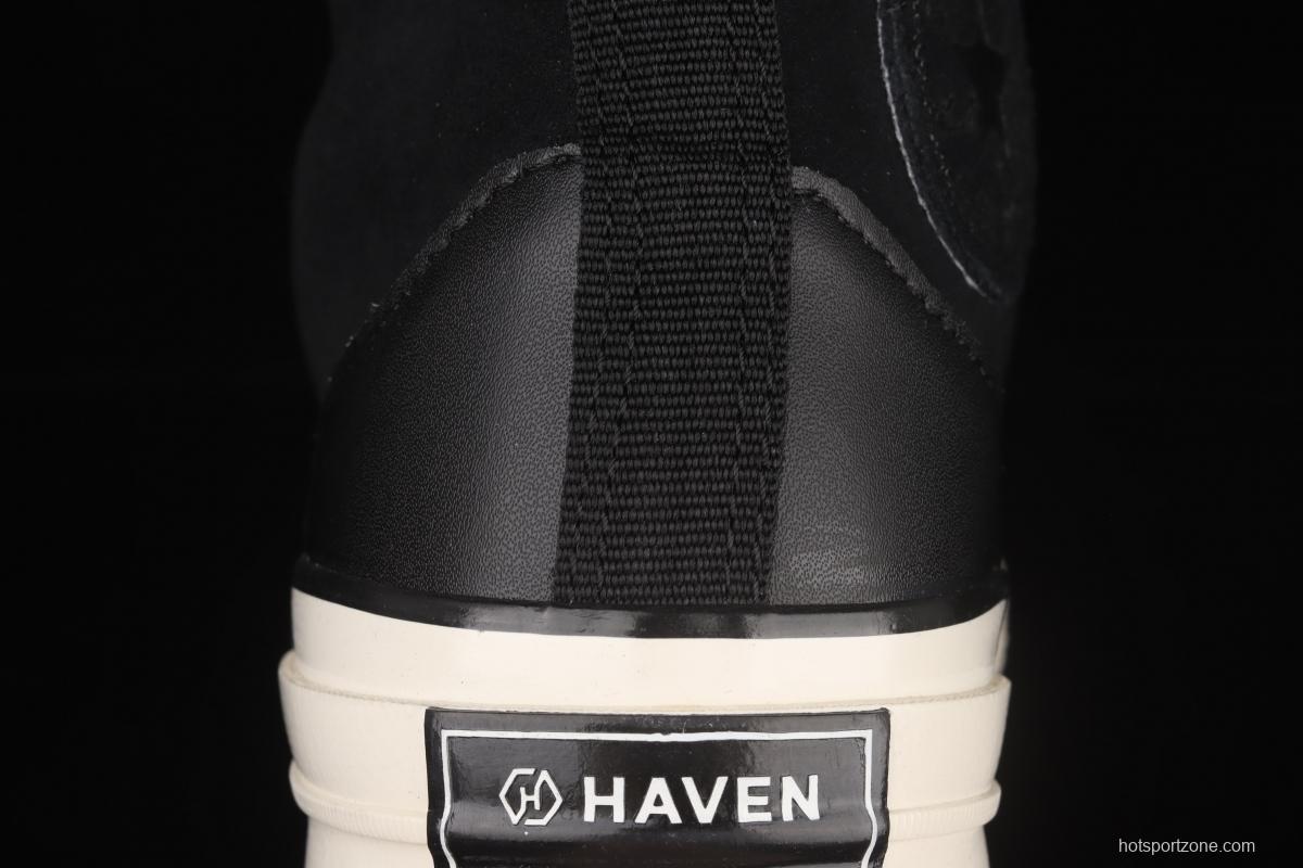 Converse x Haven joint style high-top casual board shoes 169902C