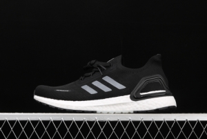 Adidas Ultraboost_S.RDY FY3474's new full-palm popcorn knitted breathable and shock-absorbing leisure running shoes