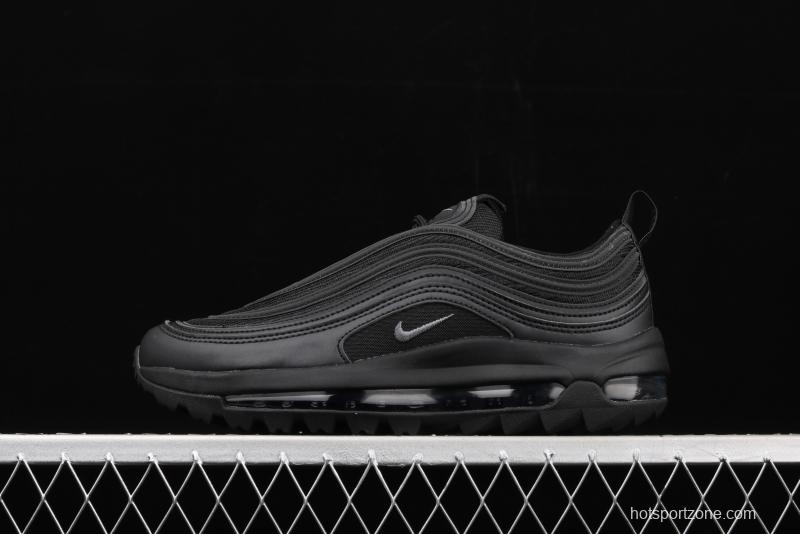 NIKE Air Max 97 Golf Golf shoes Classic Crossing bullet Air cushion running shoes CI7538-101