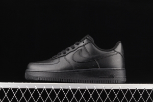 NIKE Air Force 1' 07 Low classic all-black low-top casual board shoes 315115-038