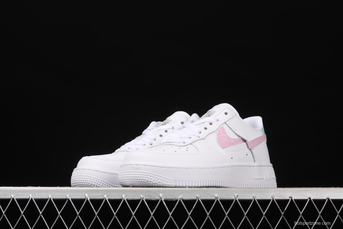 NIKE Air Force 1y07 Lx mandarin duck broken hook board shoes DC1164-101,