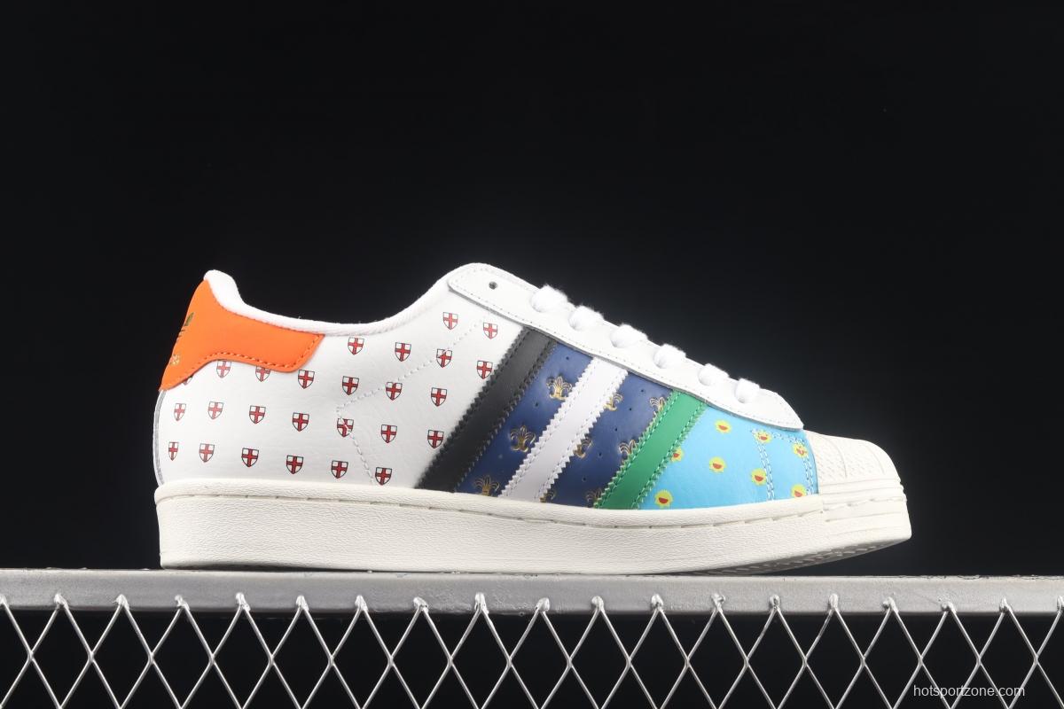 Adidas Originals Superstar FX7175 50th Anniversary Limited City Series Shell head Leisure Board shoes