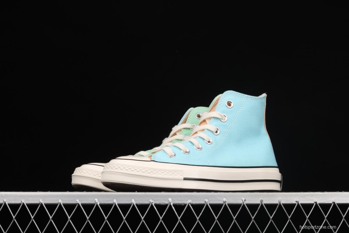 Converse Chuck 70s summer ice cream splicing color fashion high upper shoes 171124C