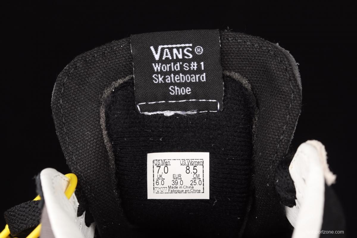 Vans Sk8-Mid Vance color elements retro Chinese top casual board shoes VN0A3WM32PD