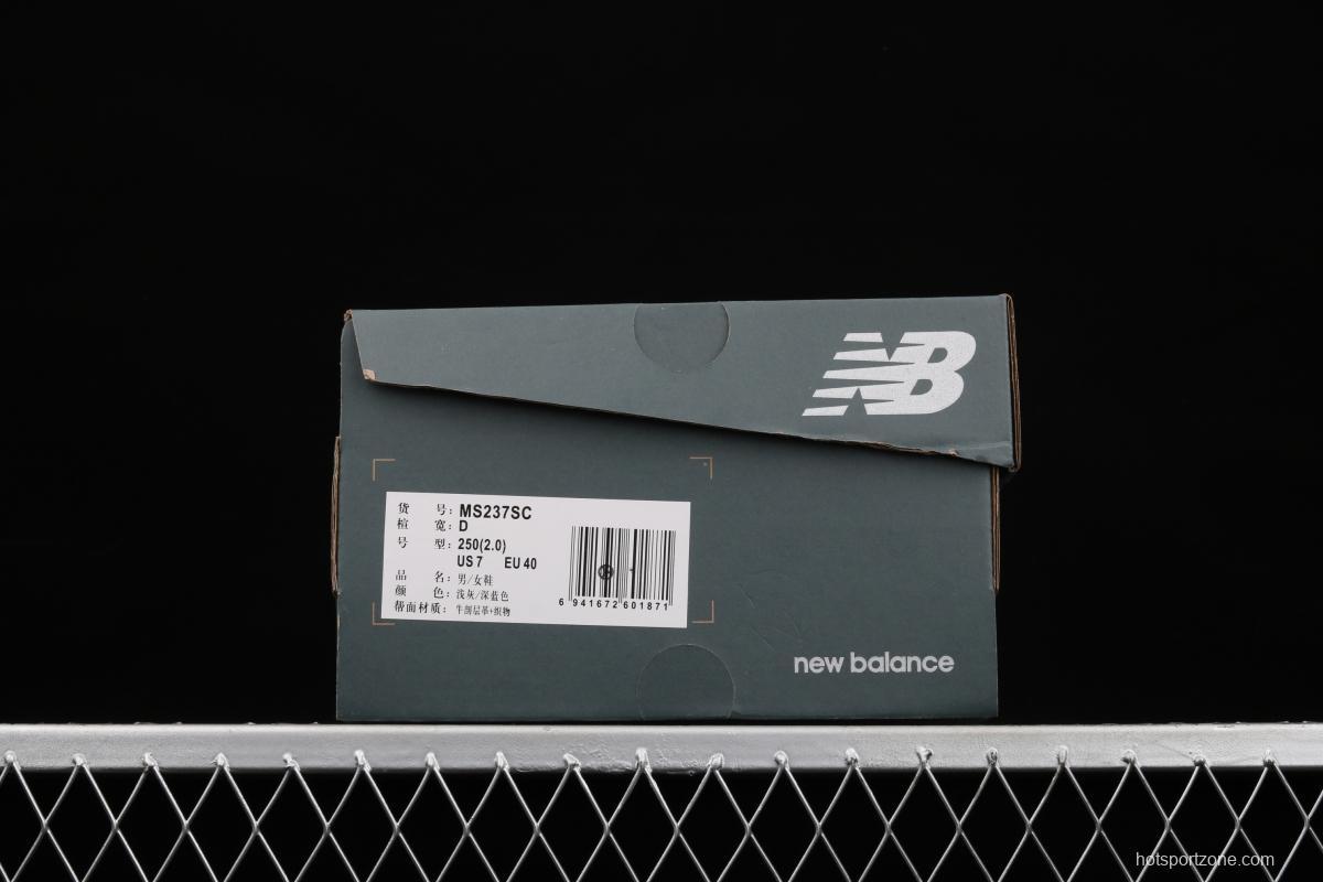 New Balance MS237 series retro leisure sports jogging shoes MS237SC