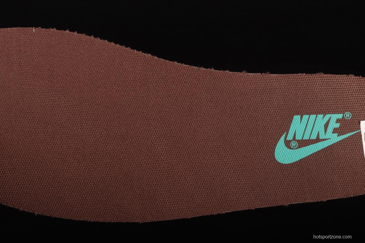 NIKE DUNK High Light Chocolate Chocolate vintage White Brown High Top Leisure Skateboard shoes DH5348-100
