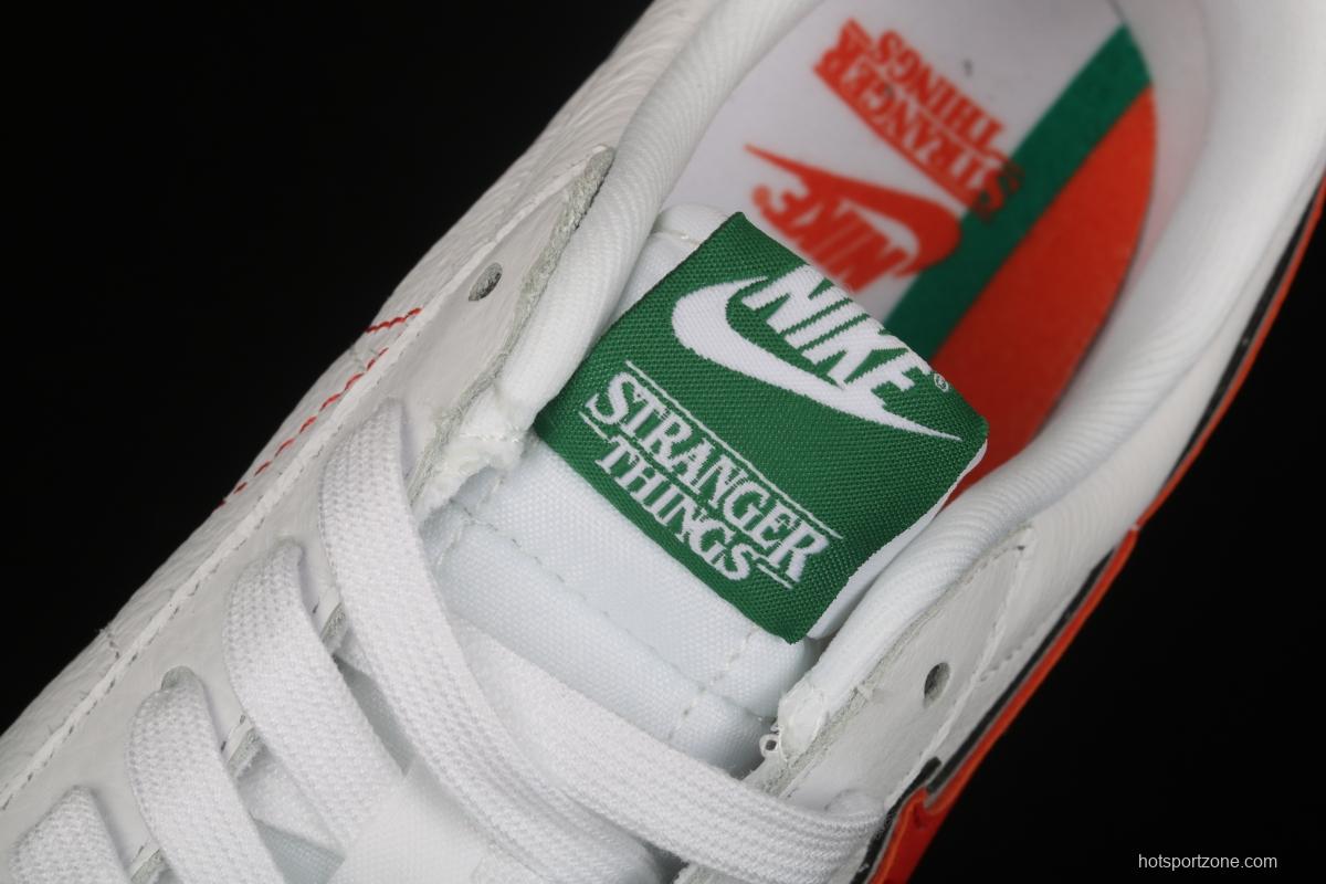 Stranger Things x NIKE Blazer Low QS HH strange things co-signed trailblazer casual board shoes 454471-100