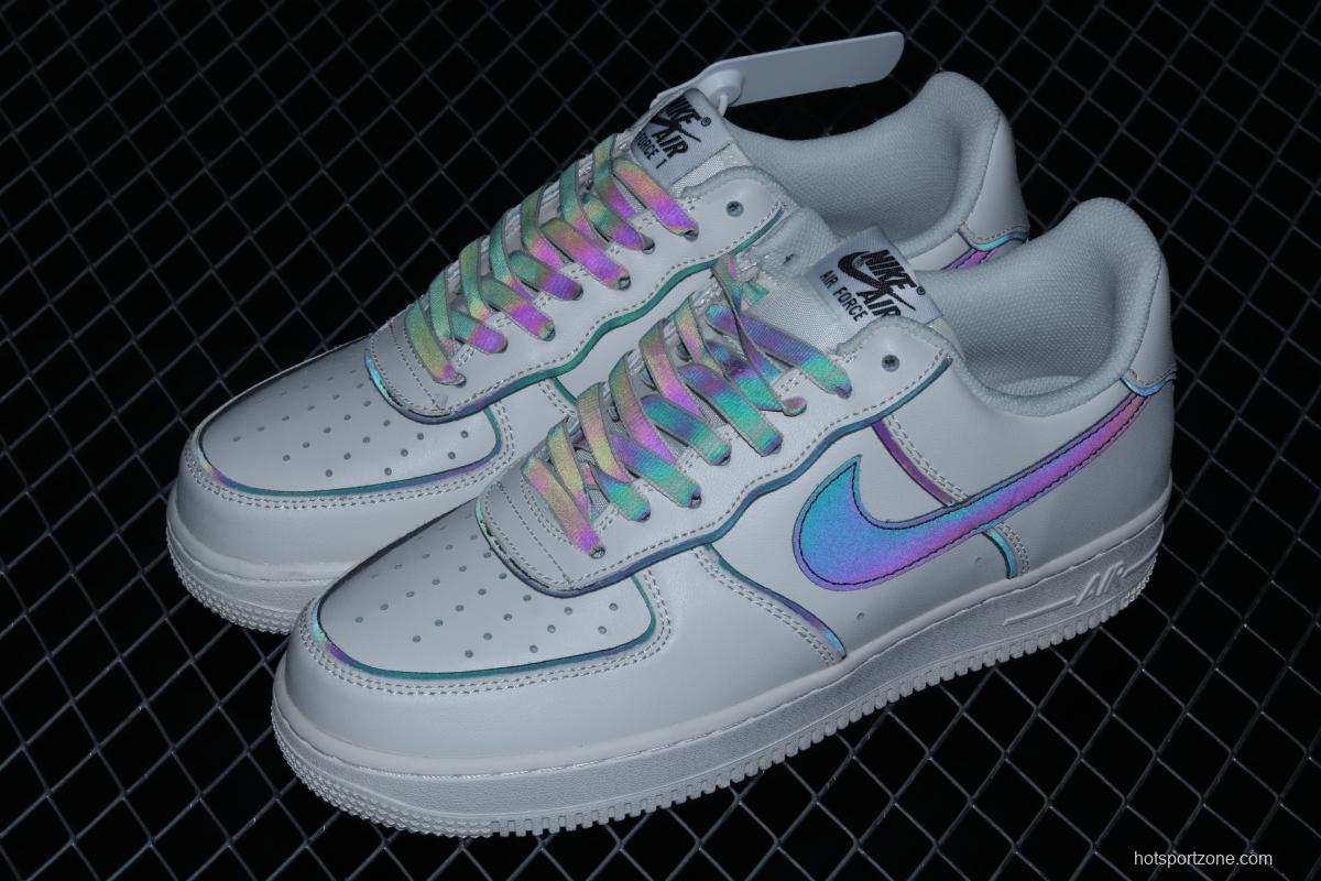 NIKE Air Force 1 Low 3M laser reflective low-top casual board shoes BQ0086-365