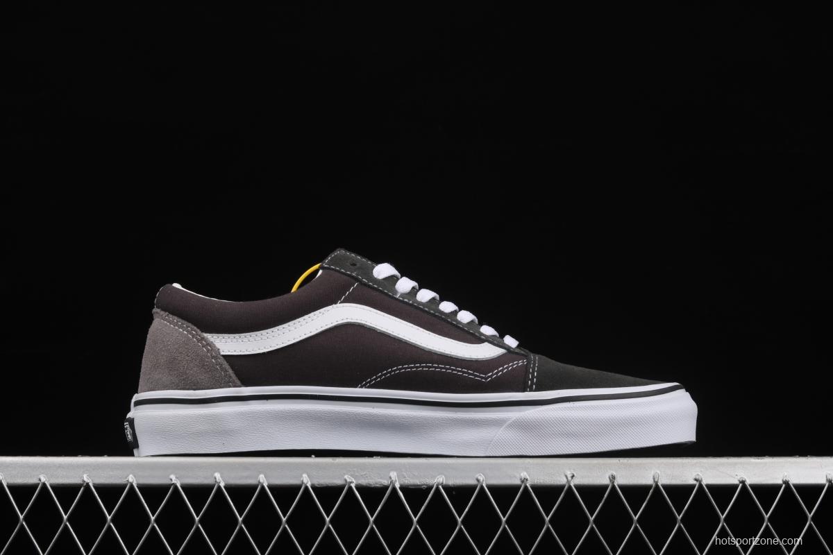 Vans Old Skool Vance black, white and gray color low-side vulcanized canvas casual shoes VN0A4BVAK10