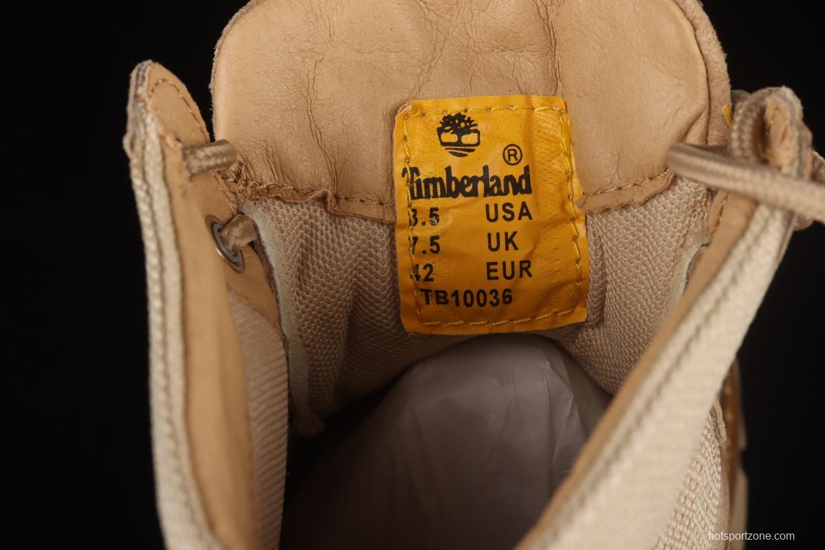 Timberland Timberland medium-top outdoor casual shoes TB10036SAND