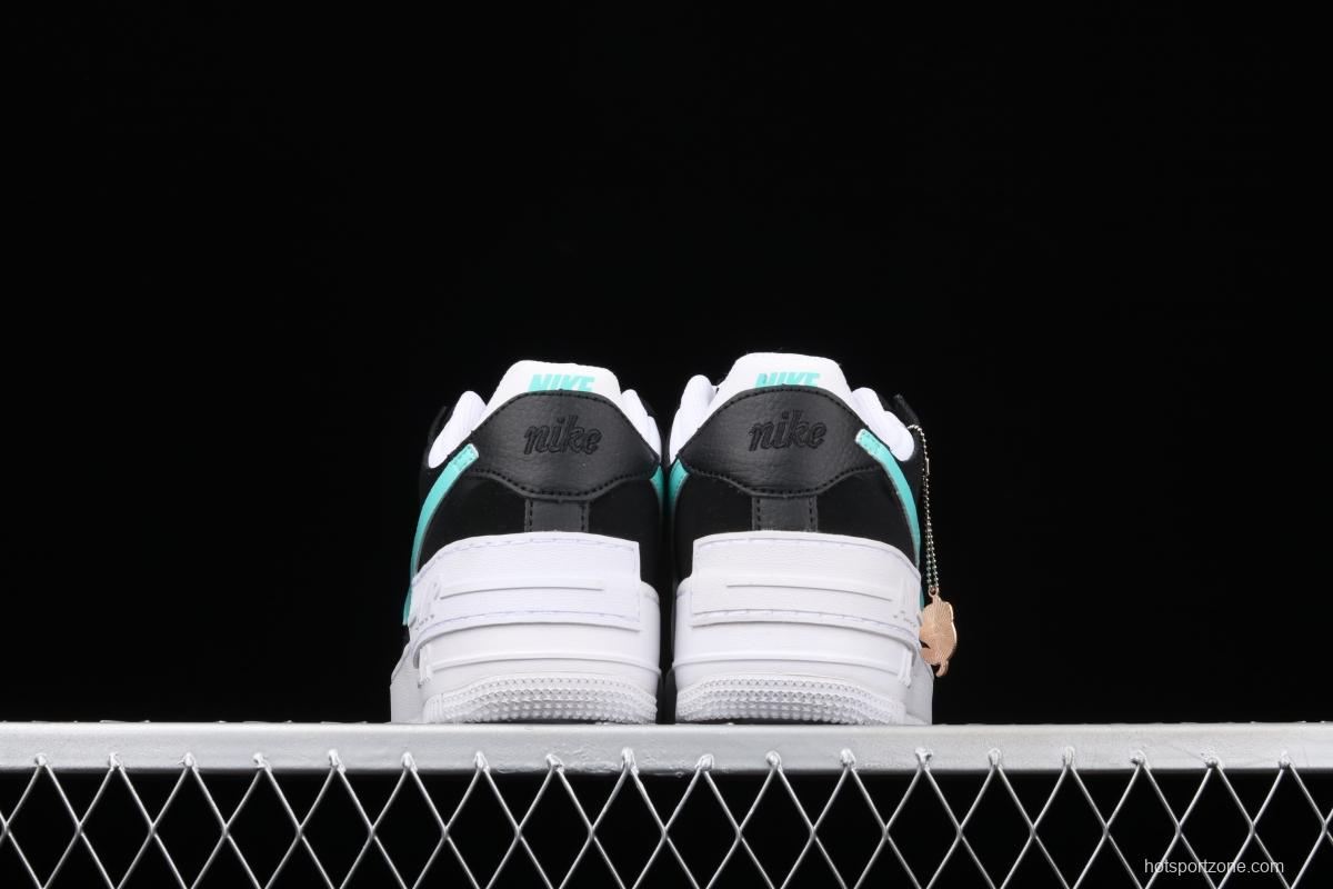 NIKE Air Force 1 ShAdidasow Rtl light weight heightened low-top board shoes CZ7929-100
