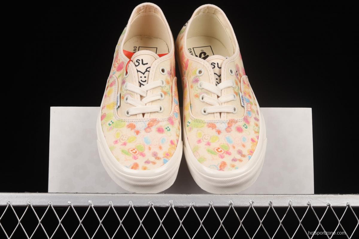 Sandy Liang x Vans Authentic 44 DX joint style young women's style fashion leisure board shoes VN000QERBLF