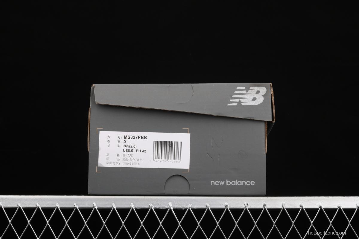 New Balance MS327 series retro leisure sports jogging shoes MS327PBB