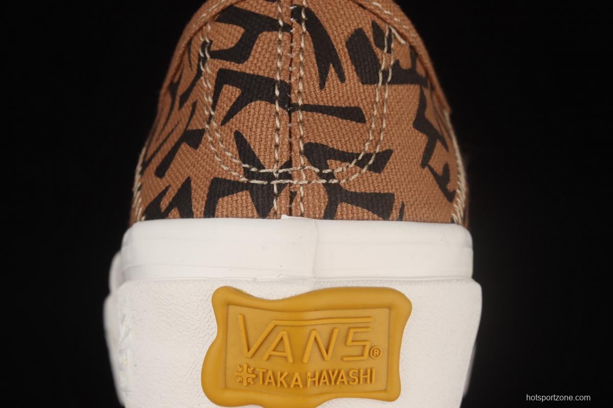 Vans x Taka Hayashi Style 43 Lx co-signed British business retro low-top casual board shoes VN0A7Q4YA6S