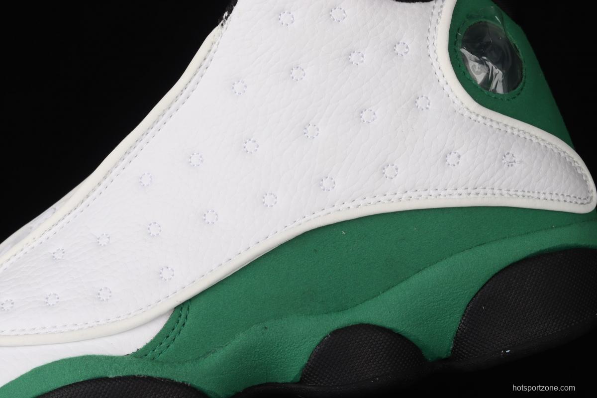 Air Jordan 13 Retro 3 White and green 414571-113