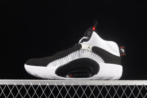Air Jordan XXXV GC PF DNA AJ35 Joe 35th generation black and white panda basketball shoes CQ4228-001