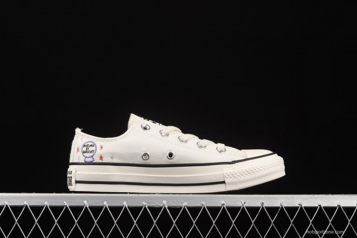 Converse Chuck 70 embroidered star sky low-top casual board shoes 572426C