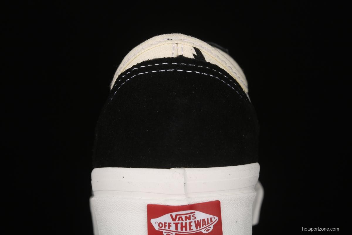 Vans Style 36 Cecon SF PEACEMINUSONE Baotou killer whale white print black maple leaf low-top board shoes VN0A3MVLK0A