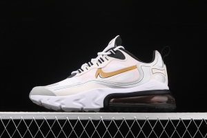 NIKE Air Max 270React new high-frequency mesh hollowing out function half-palm air cushion running shoes CK4126-001