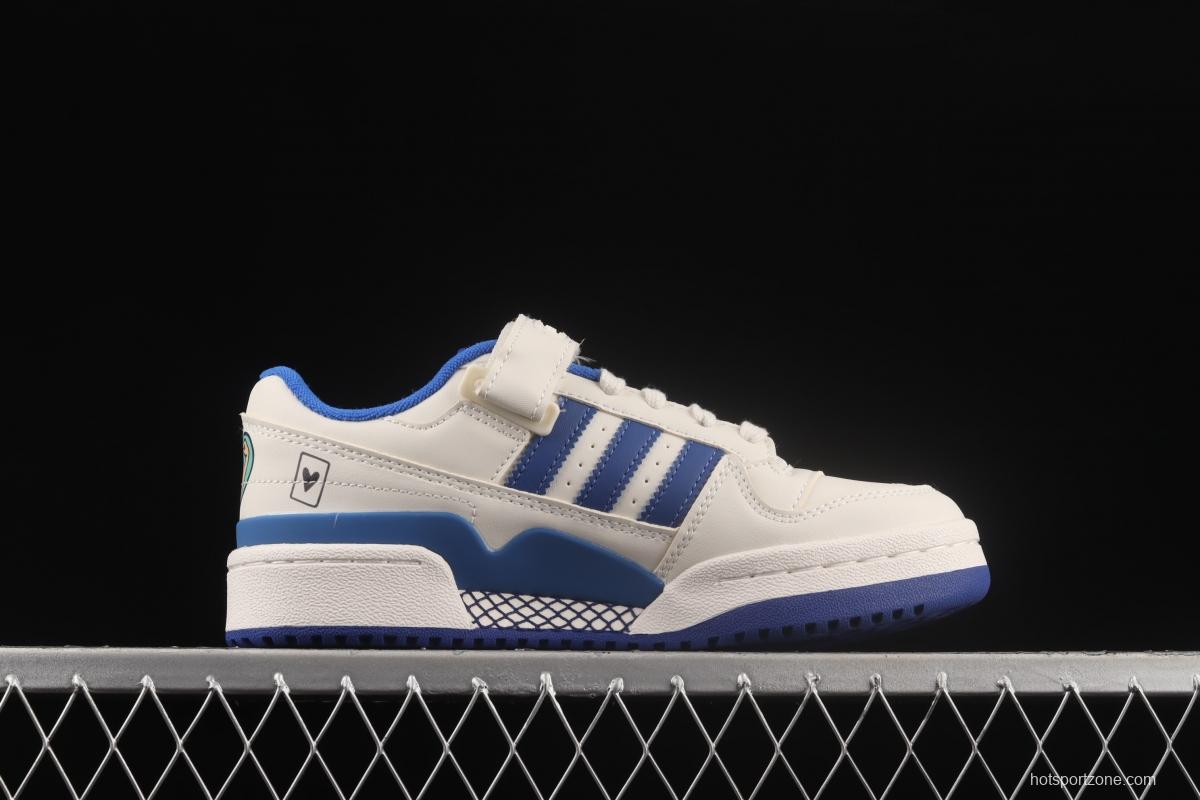 Adidas Originals Forum 84 Low FX6714 popular single classic vintage basketball shoes