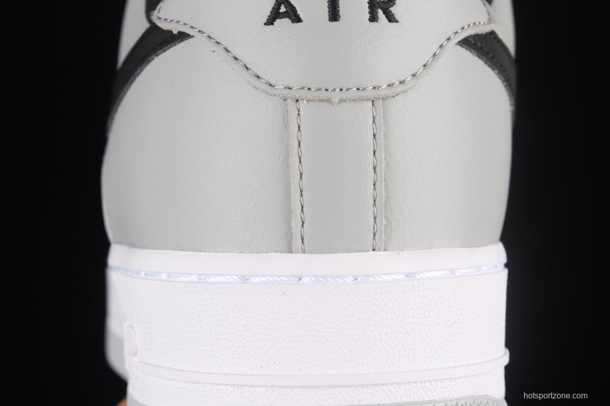 NIKE Air Force 1 Low smoke ash color matching head layer low top casual board shoes CN6403-105