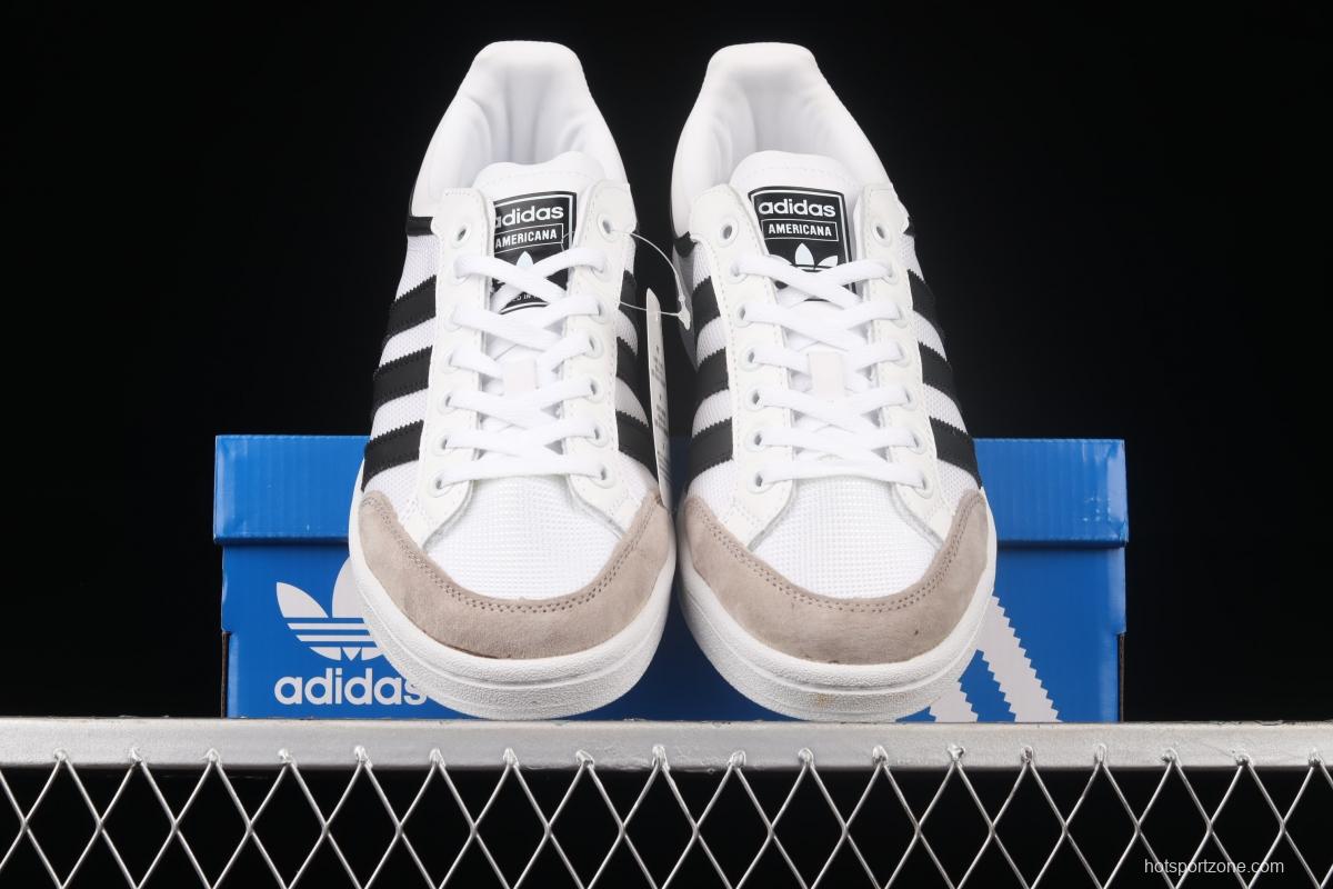 Adidas Originals Americana low FU9510 clover breathable fabric face campus wind low upper board shoes