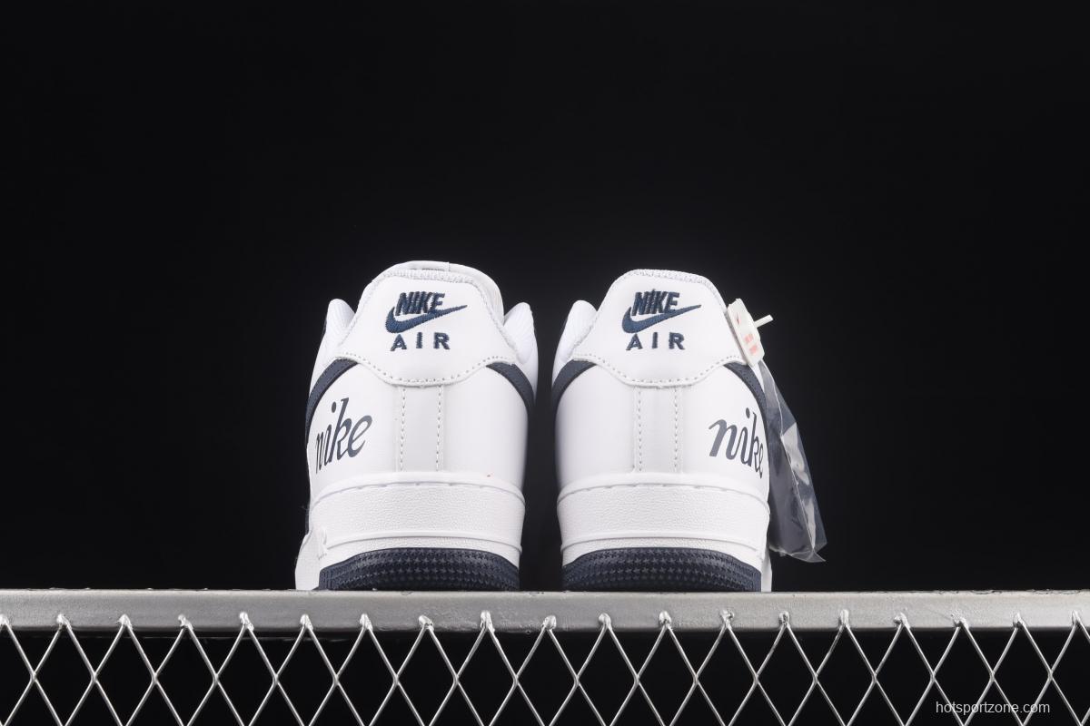 NIKE Air Force 1 Low suede color low-top casual board shoes 350823-003