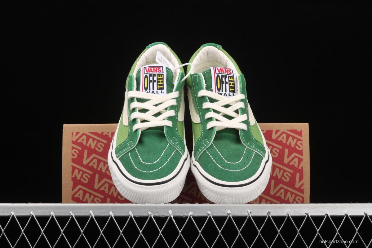 Vans Sk8-Low Reissue S classic avocado green low-top casual board shoes VN0A4UWI4WS canvas shoes