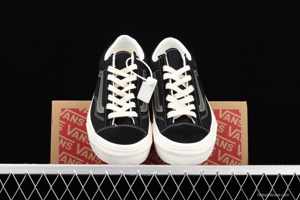 Vans Style 36 Retro black and white PEACEMINUSONE short head limited edition skateboard shoes VN0A3DZ3VTA