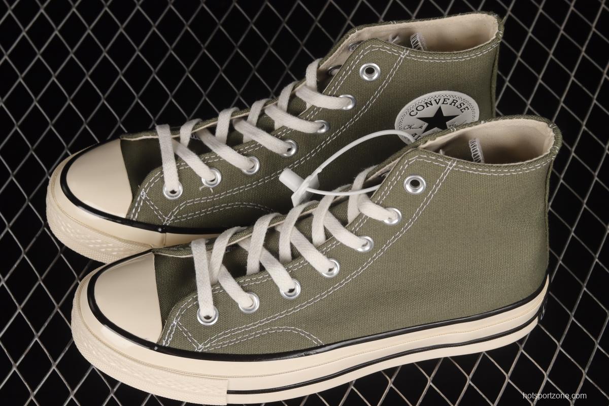 Converse 1970s Evergreen high-top vulcanized casual shoes 162052C