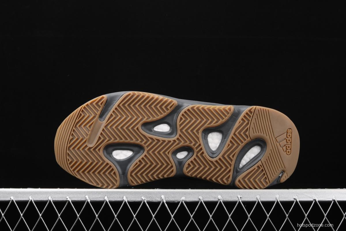 Adidas Yeezy Boost 700Inertia EG6860 Kanye coconut 700gray brown running shoes 3M reflective BASF popcorn
