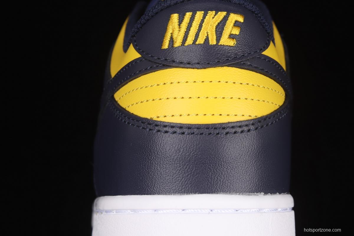 NIKE SB DUNK Low Michigan Michigan color buckle broken backboard fashion casual board shoes DD1391-700