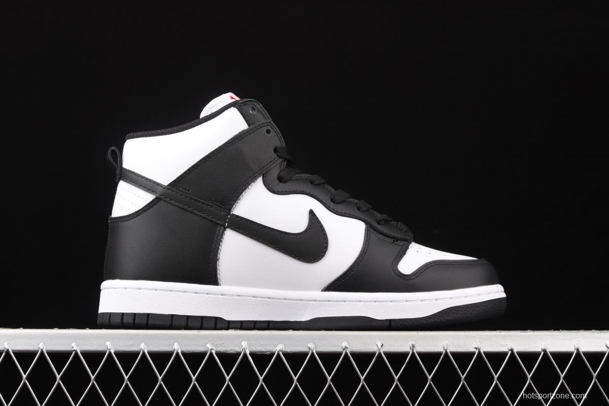 NIKE SB DUNK High black and white panda SB rebound high upper shoes DD1869-103