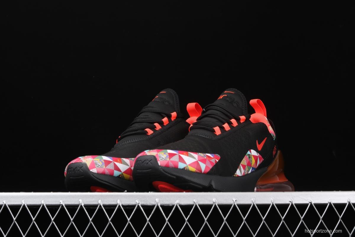 NIKE Air Max 270 ChineseNew Year New year limits 100 clothes CNY half-palm air cushion running shoes BV6650-016